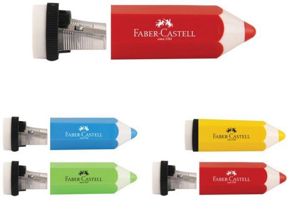 Faber Castell Kalem Şeklinde Tekli Kalemtıraş 5140510000