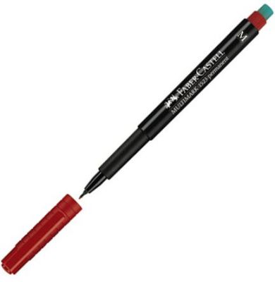 Faber Castell Multimark Parmanent CD Kalemi Kırmızı M