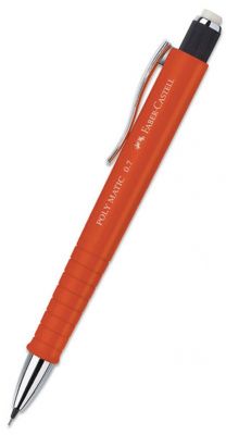 Faber Castell Poly Matic 0.7 cm Turuncu Uçlu Mekanik Silgili Kalem 133314