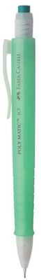 Faber Castell Poly Matic 0.7 cm Su Yeşili Uçlu Silgili Mekanik Şeffaf Kalem 231263