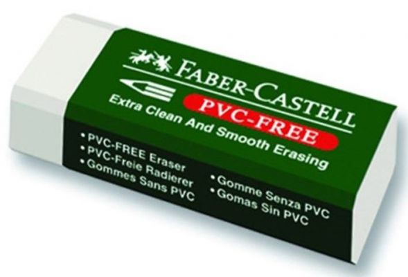 Faber Castell PVC-FREE Beyaz Silgi Büyük Boy 188539