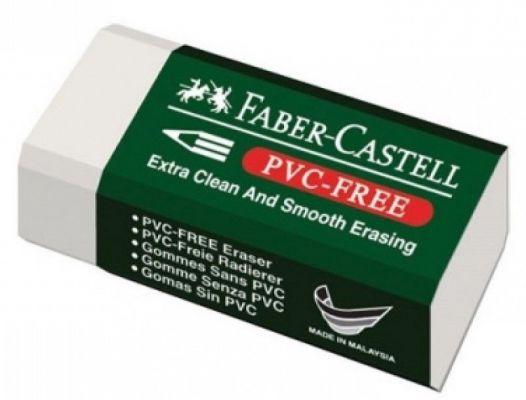 Faber Castell PVC-FREE Beyaz Silgi Küçük Boy 188538