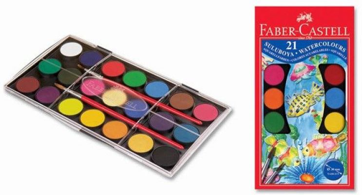 Faber Castell Redline Sulu Boya 21 li Büyük Boy