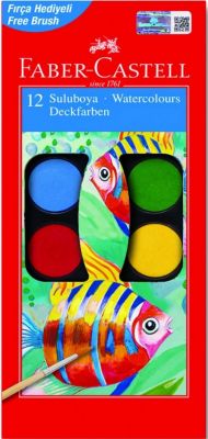 Faber Castell Sulu Boya 12 li 5292125012