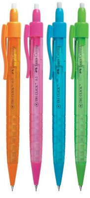 Faber Castell Tri Click 0.5 cm Şeffaf Mekanik Uçlu Kalem 1362