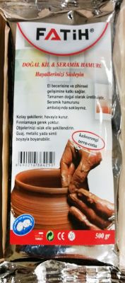 Fatih Dopal Kil Seramik Hamuru Kahverengi 500 gr