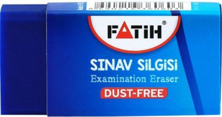 Fatih Dust-Free Sınav Silgisi Mavi 36060 Küçük Boy