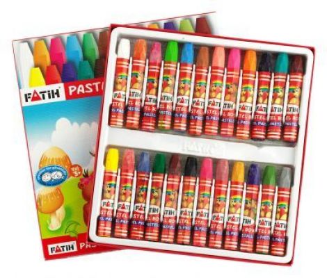 Fatih Pastel Boya Kutulu 24 lü