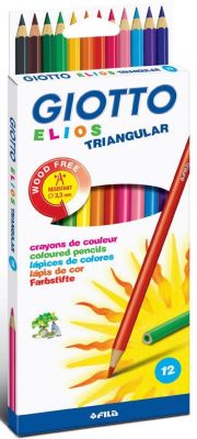 Giotto Elios Triangular Üçgen Kuru Boya Kalemi 275800
