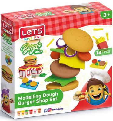 Lets Hamburger Seti Oyun Hamuru L9003