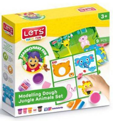 Lets Orman Hayvanları Mat Oyun Hamuru L9011