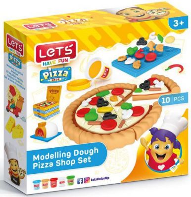 Lets Pizza Seti Oyun Hamuru L9004