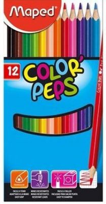 Maped Color Peps Kuru Boya Kalemi 12 li