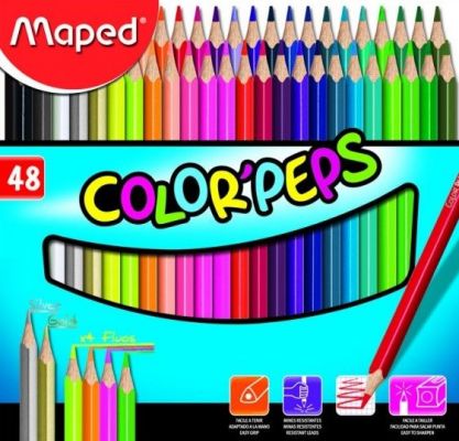 Maped Color Peps Kuru Boya Kalemi 48 li