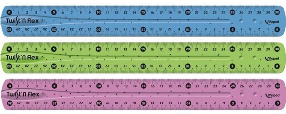 Maped Twistn Flex 30 cm Esnek Cetvel