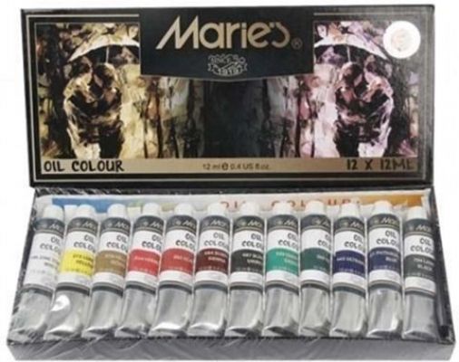 Maries 12 li Yağlı Boya 12 ml