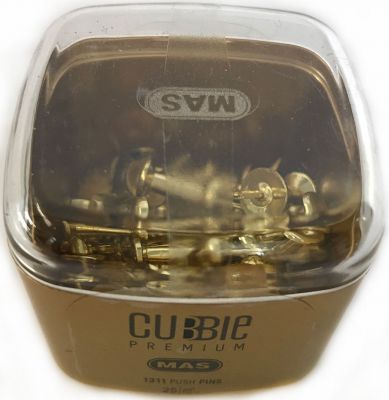 Mas Cubbie Premium Gold Harita Çivisi 25 Adet 1311