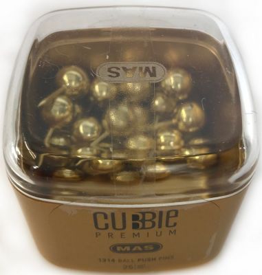 Mas Cubbie Premium Gold Top Harita Çivisi 25 Adet 1314