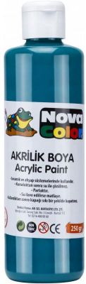 Nova Color Akrilik Seramik Yeşil Boya 250 gr NC-433