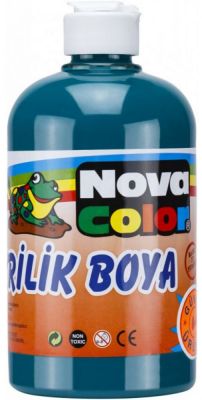 Nova Color Akrilik Seramik Ahşap Resim Boyası Yeşil 500 gr NC-384