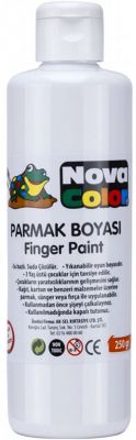 Nova Color Parmak Boyası Beyaz 250 gr NC-446
