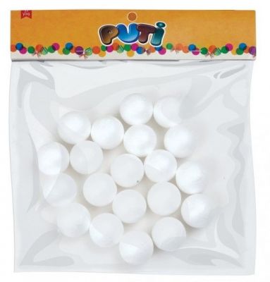 Putş Köpük Top 3 cm 20 li 4766