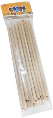Puti Ahşap Çöp Çubuğu Natural 24 lü 4711