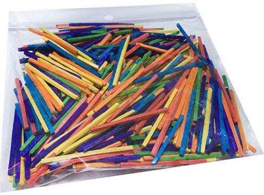 Puti Ahşap Kiprit Çöpü Renkli 0954