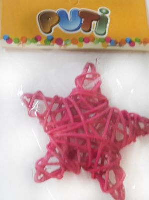 Puti Bambu Süs Star Tekli 8856