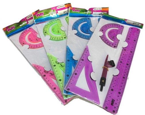 Puti Flexi Kırılmaz Çizim Seti Pergelli