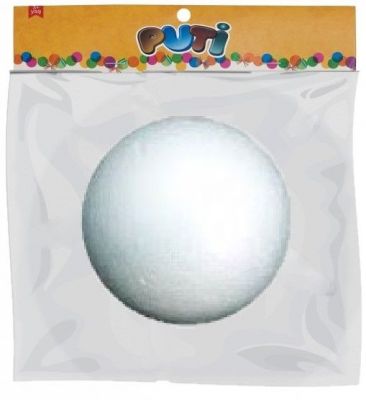 Puti Köpük Top 12 cm Tekli 4803
