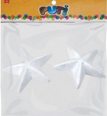 Puti Köpük Yıldız 10 cm 2 li 5077