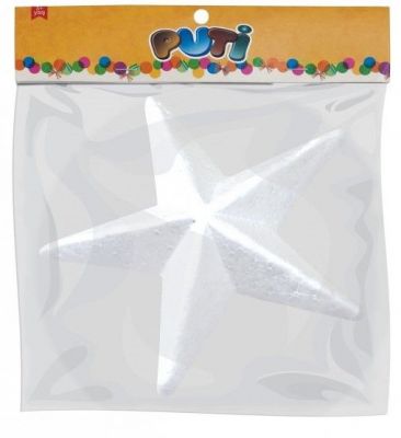 Puti Köpük Yıldız 18 cm Tekli 5084