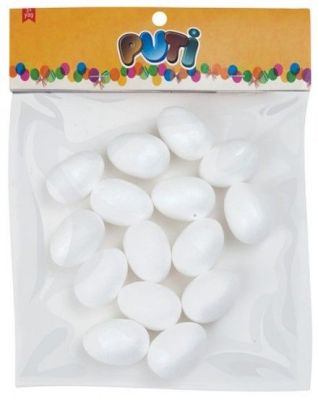 Puti Köpük Yumurta 3.5 cm 15 li 4889