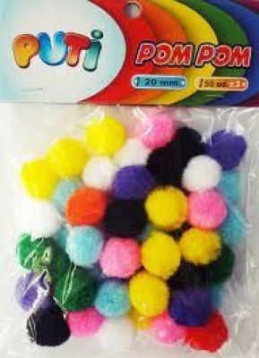 Puti Pom Pom 20 mm 4452