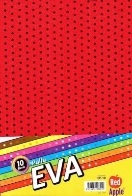 Red Apple Pullu Eva A4 10 Renk EP-10