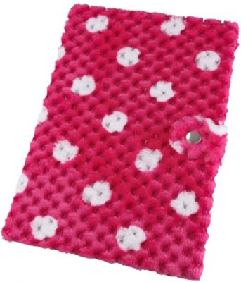 Red Apple Spiral Peluşlu Hatıra Defteri 333-1