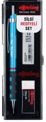 Rotring Tikky 0.5 cm 3 lü Set Uçlu Kalem Açık Mavi Renk