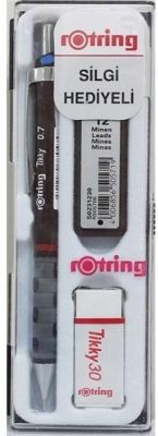 Rotring Tikky 0.7 cm 3 lü Set Uçlu Kalem Mavi Renk