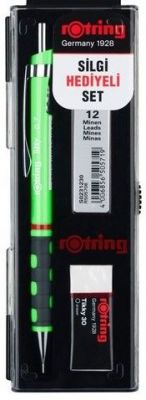 Rotring Tikky 0.7 cm 3 lü Set Uçlu Kalem Neon Yeşil Renk