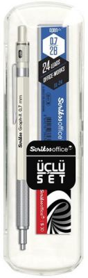 Scrikss Graph-x 0.7 cm 3 lü Set Krem Renk