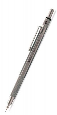 Scrikss Graph-x 0.7 cm Metal Mekanik Uçlu Kalem Gri Renk