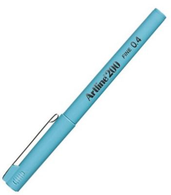 Shachihata Artline 200 0.4 Fibeliner Kalem Açık Mavi Renk