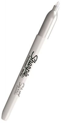 Sharpie Metalik Fine Markör Gümüş Renk Tekli