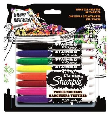 Sharpie Stained Tekstil Markör Karışık Renkli 8 li