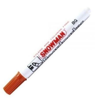 Snowman Boardmarker Tahta Kalemi Turuncu Renk BG-06