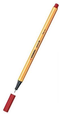 Stabilo Point 88/50 Koyu Kırmızı 0.4 mm