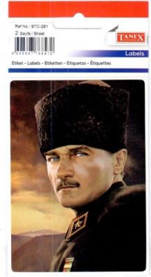 Tanex Atatürk Hologram Etiketi 2 li STC-261