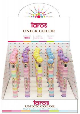 Taros Unick Color Renkli Başlı King Queen Versatil Uçlu Kalem 2249