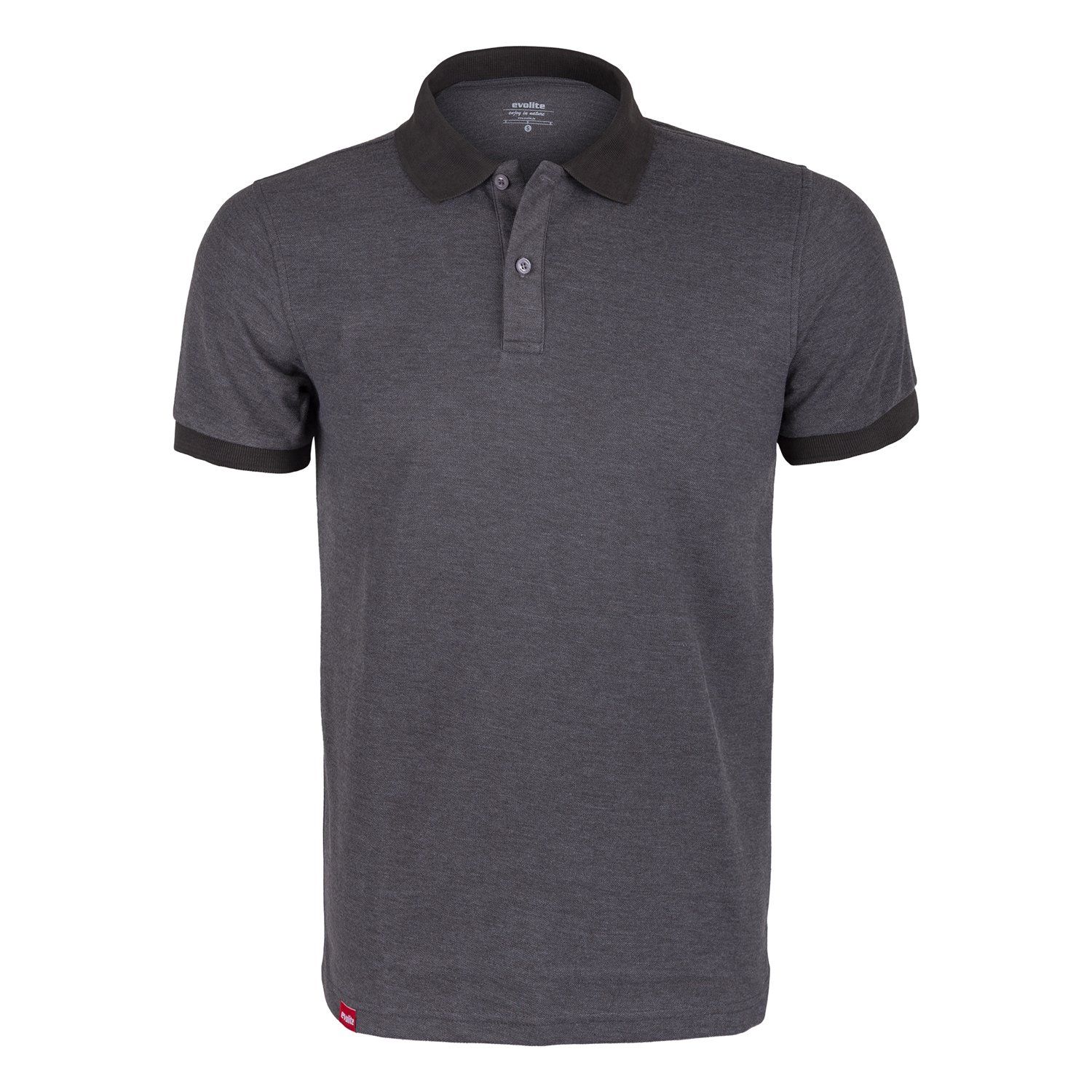 Evolite DeepRaw Erkek Polo T-Shirt- Antrasit